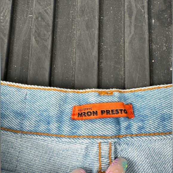 NWT Heron Preston Jean Shorts - Picture 4 of 7